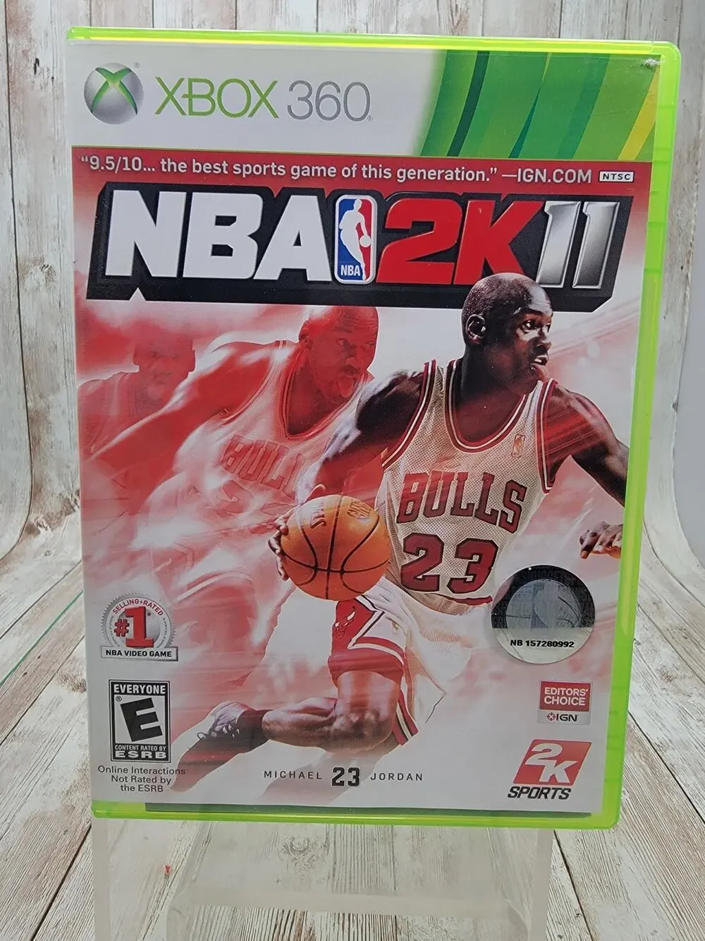 Microsoft Xbox 360 NBA 2K11 Michael Jordan Complete Game